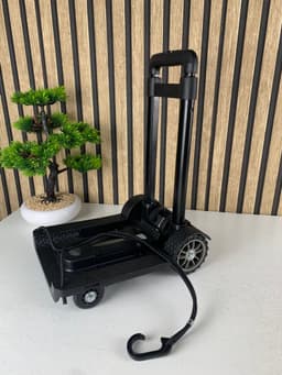 Chariot de manutention pliable et léger à 2 roues avec cordes élastiques   8