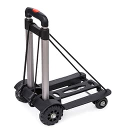 Chariot de manutention pliable et léger à 2 roues avec cordes élastiques   4