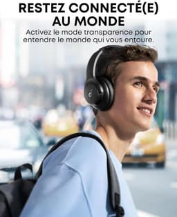 Casque Sans Fil Anker Q20i avec Réduction de Bruit Active  10