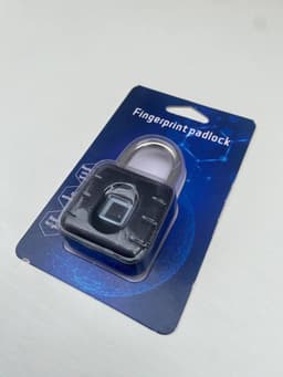 Cadenas à Empreintes Digitales étanche, Serrure Biométrique En Métal Sans Clé 1